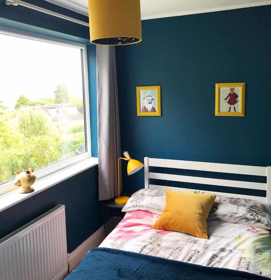 royal and deep blue bedroom ideas junelands