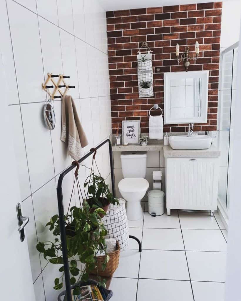 Rustic Bathroom Decor Home54b