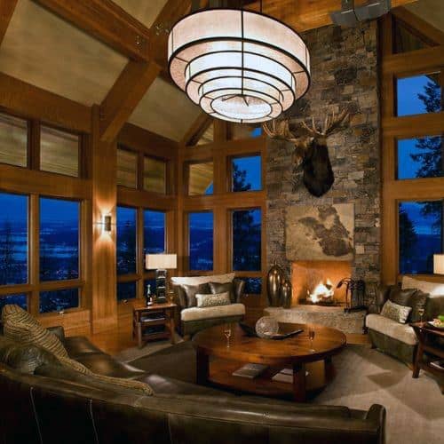Rustic Chic Living Room Design Ideas