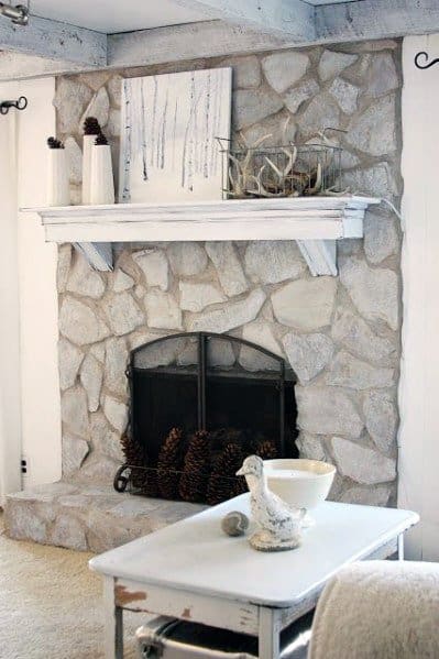 Top 50 Best Painted Fireplace Ideas Interior Designs