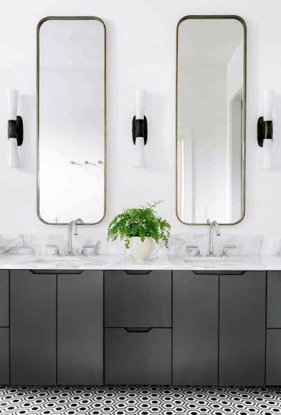 Rustic Unique Bathroom Mirror Ideas