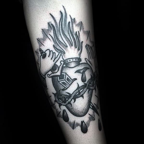 Top 99 Sacred Heart Tattoo Ideas - [2021 Inspiration Guide]