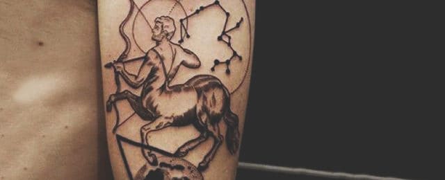 30 Sagittarius Tattoos For Men – Astrological Sign Designs