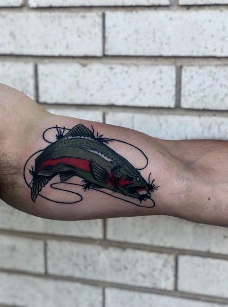 Salmon Mens Tattoos