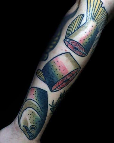 Salmon Tattoo For Guys