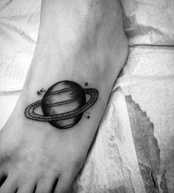 Saturn Tattoo Designs For Guys