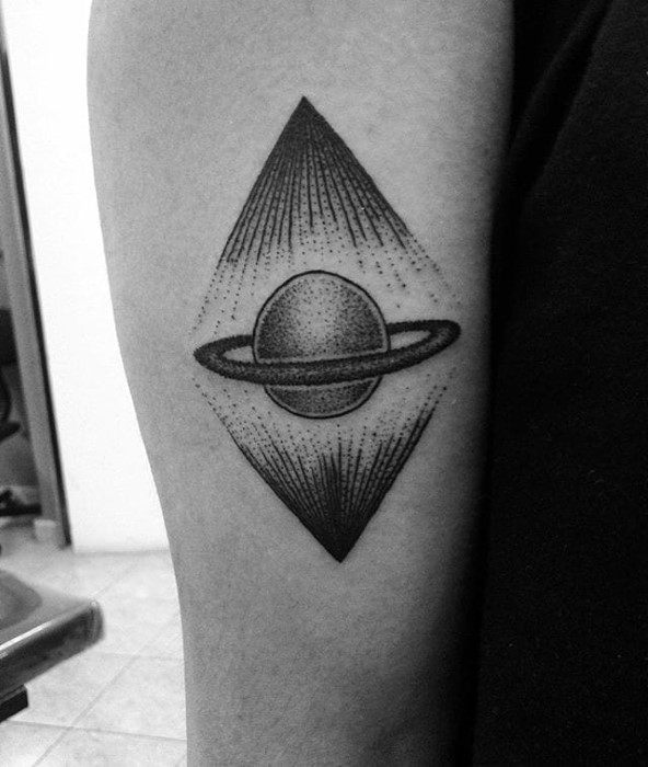 Saturn Tattoos Male