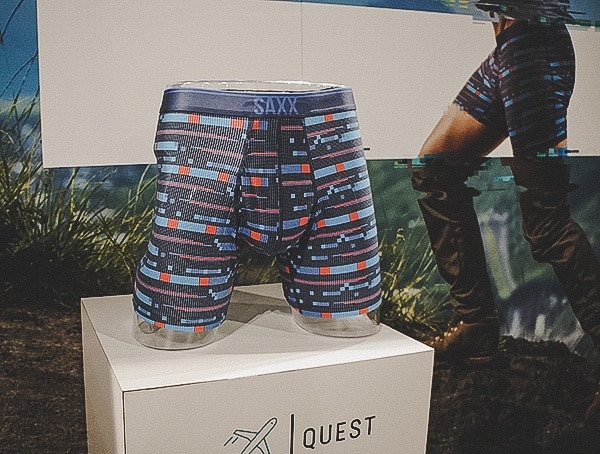 Saxx Mens Underwear Quest Boxer Collection At Outdoor Retailer