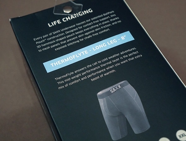 SAXX Underwear Thermo-Flyte Long Leg Fly - Men's