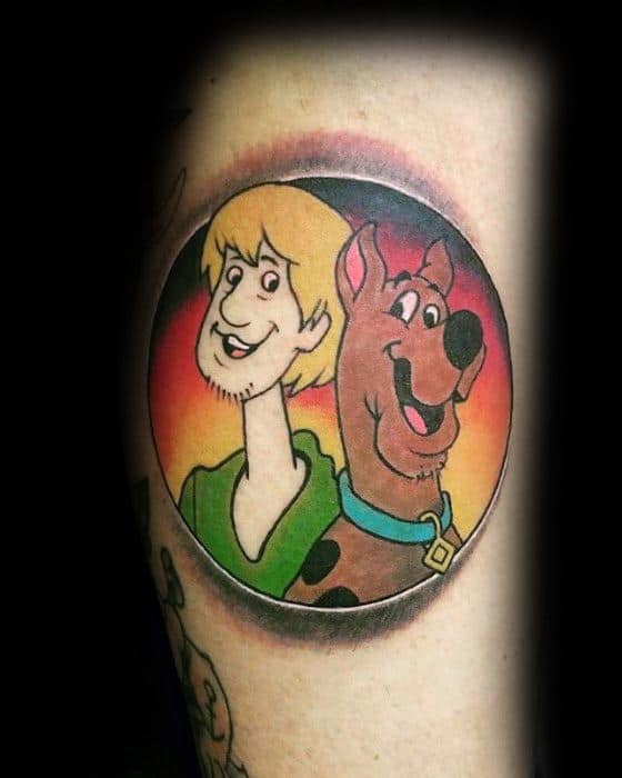 Scooby Doo Tattoo Design Ideas For Males