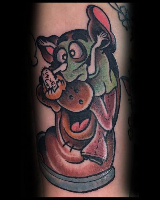 Scooby Doo Tattoos For Gentlemen