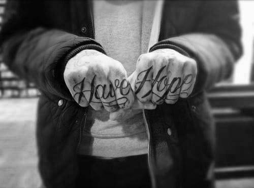Hope tattoo finger tattoo design | Hand and finger tattoos, Finger tattoos, Hope  tattoo