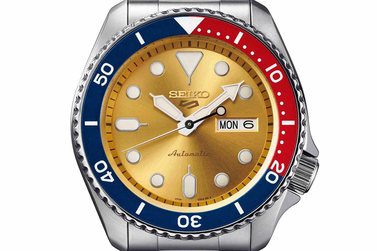 seiko 5 sports weight