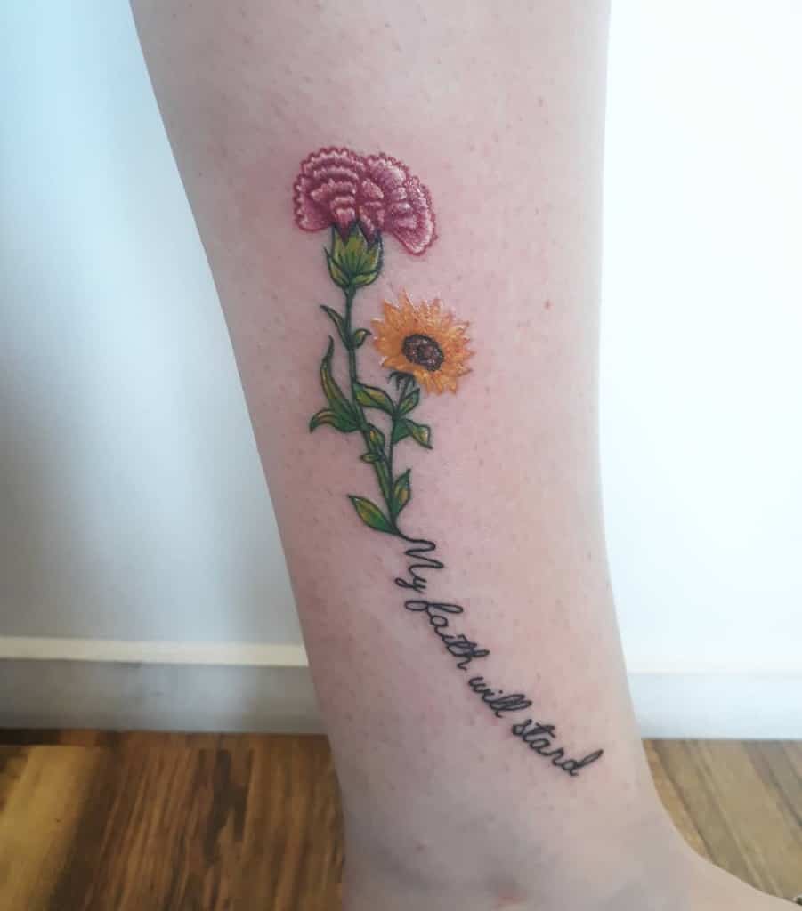 daffodil and carnation tattoosTikTok Search