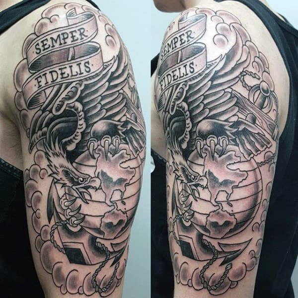 Top 91 Marines Tattoo Ideas - [2021 Inspiration Guide]