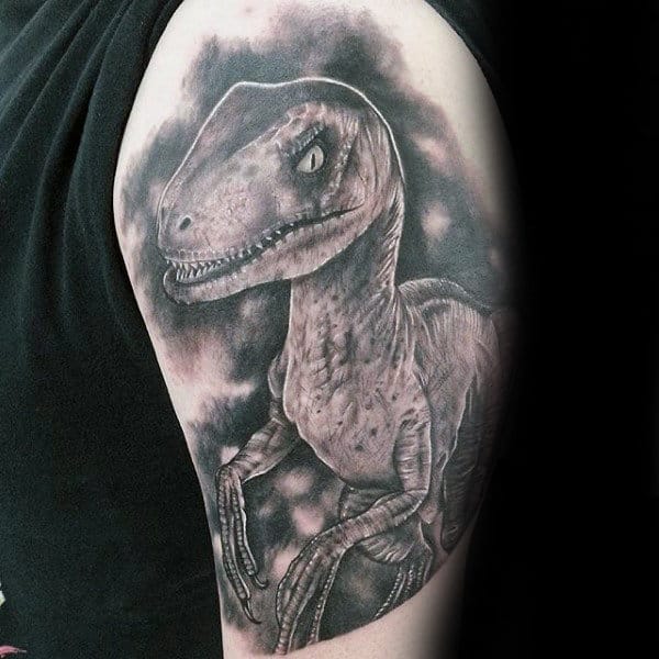 Large Velociraptor Temporary Tattoo TO00039078  Amazoncomau Beauty
