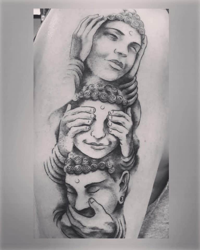 97 Hear No Evil See No Evil Tattoo Ideas [2024 Guide]