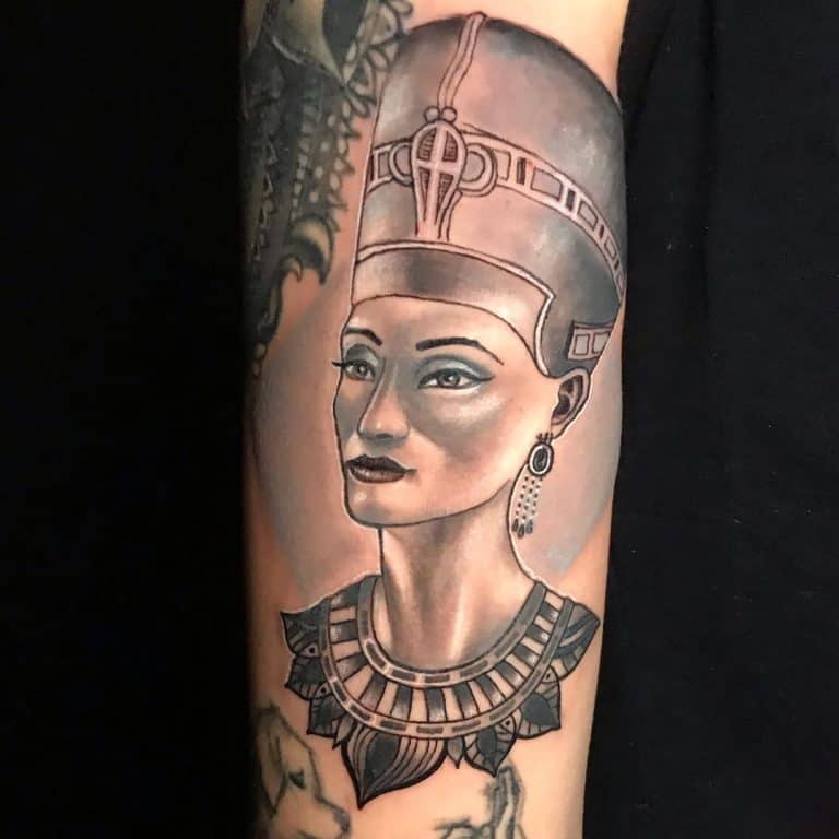 Top 97 Best Nefertiti Tattoo Ideas - [2021 Inspiration Guide]