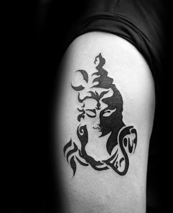 Tattoo ideas  Lord Shiva symbol tat  Facebook