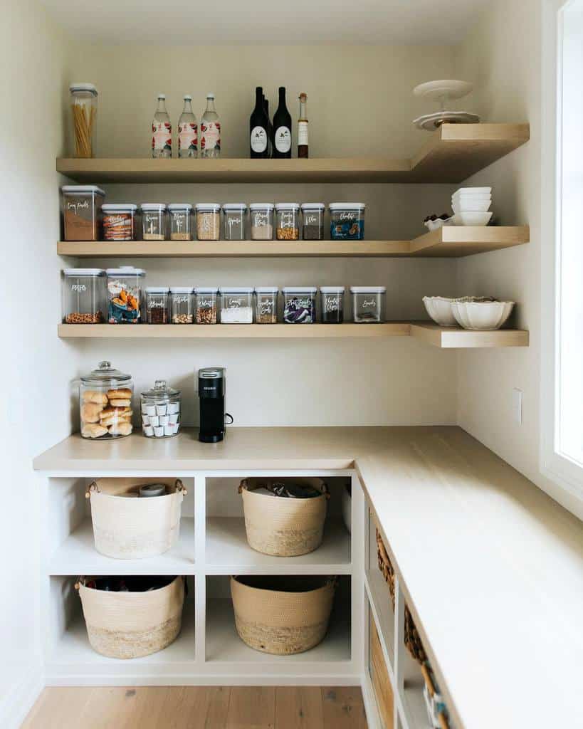 simple wall shelf storage 