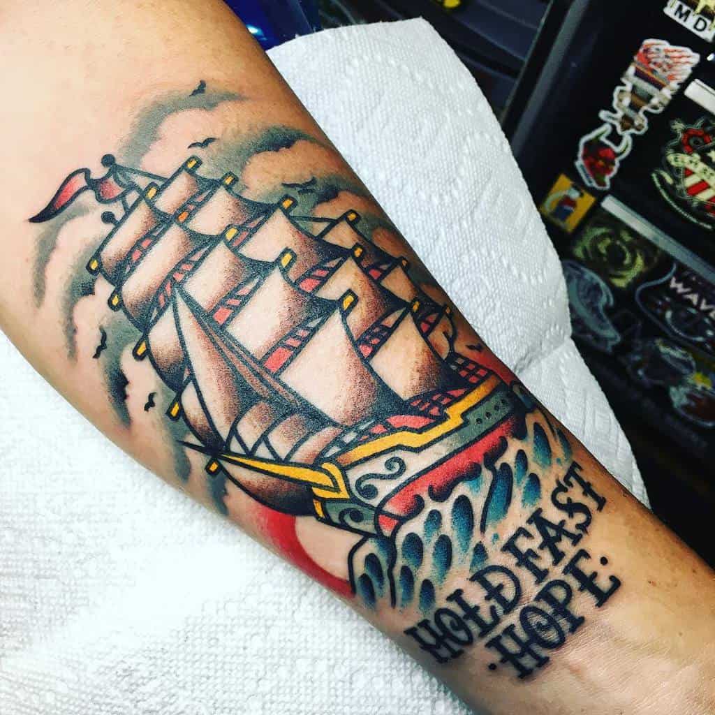 ship hold fast tattoos bryanmholt