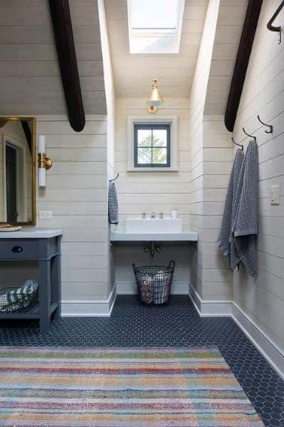 Shiplap Bathroom Design Idea Inspiration