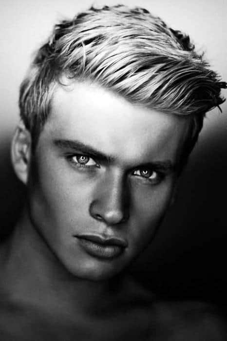 Short Hairstyles For Guys Wavy Curly Hair