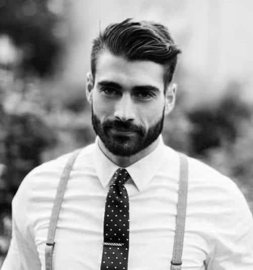 Short Hairstyles For Men With Beards
