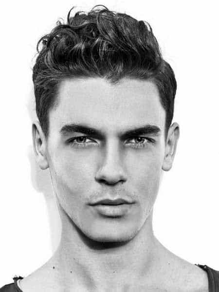 Short Hairstyles For Men With Curly Hair