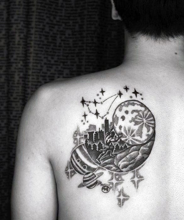 Astronaut Tattoos  Theres No Limit for These Great Designs