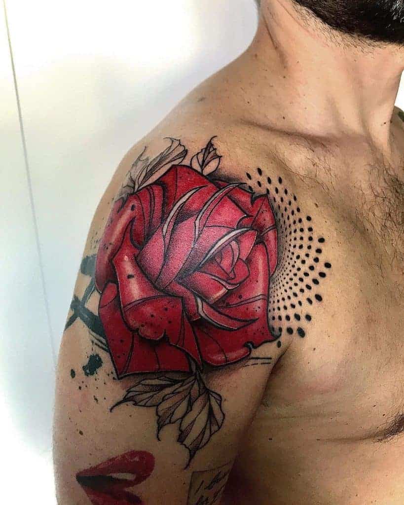 shoulder-red-rose-tattoos-le_metallier_paris-1229×1536