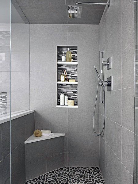 70 Bathroom Shower Tile Ideas Luxury Interior Designs - Small Bathroom Shower Tile Ideas
