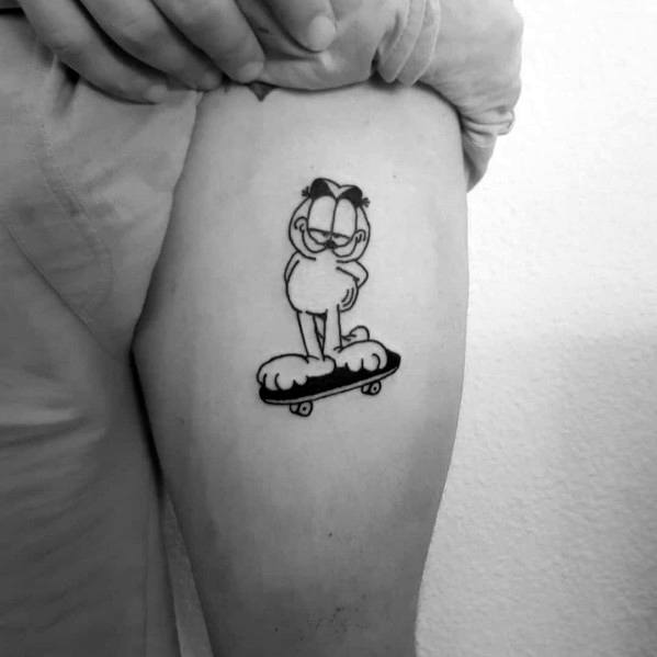 Sick Guys Garfield Themed Tattoos