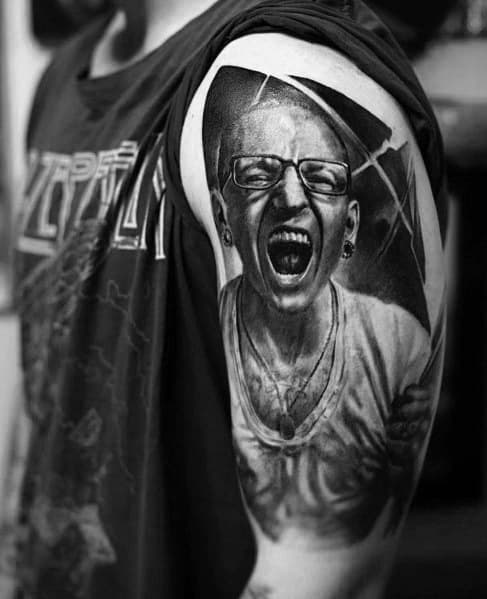 Sick Guys Linkin Park Themed Tattoos