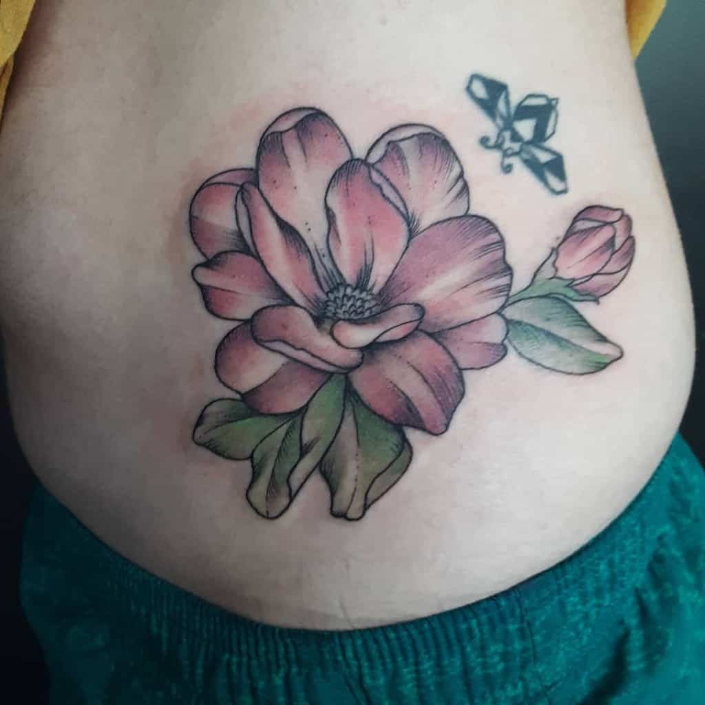side magnolia tattoos sarah_elizabeth_bailey