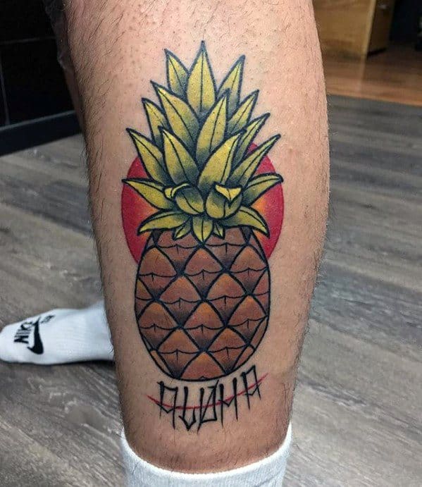 Woman seriously regrets upsidedown pineapple tattoo after discovering  hidden meaning  Mirror Online