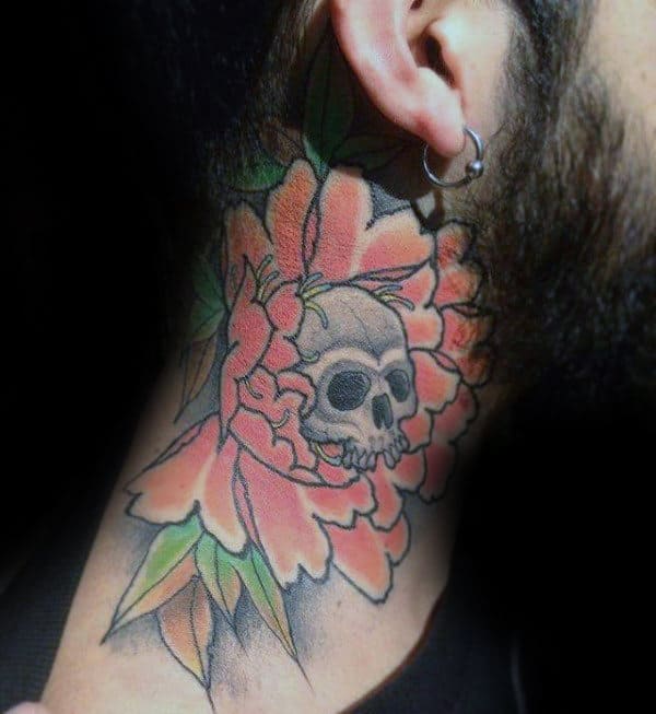 55 Impressive Neck Tattoo - Tattoo Designs – TattoosBag.com