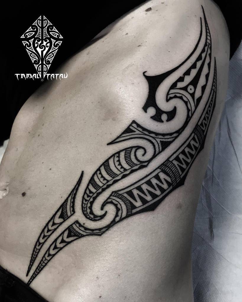side simple tribal tattoos tribal_tatau