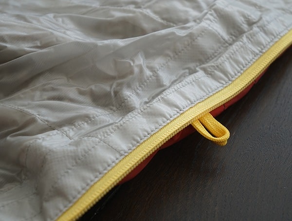 Sierra Designs Nitro 800 20 Degree Sleeping Bag Inner Zipper And Loop