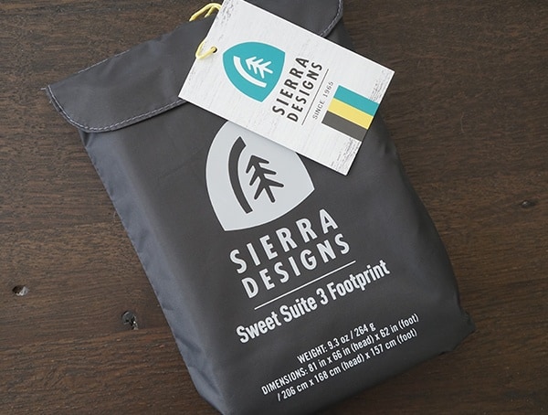 Sierra Designs Sweet Suite 3 Footprint