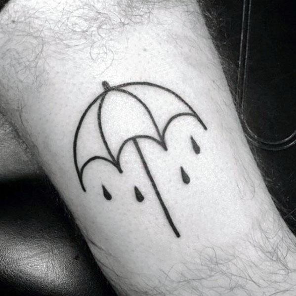 60 Umbrella Tattoo Designs For Men - Protective Ink Ideas