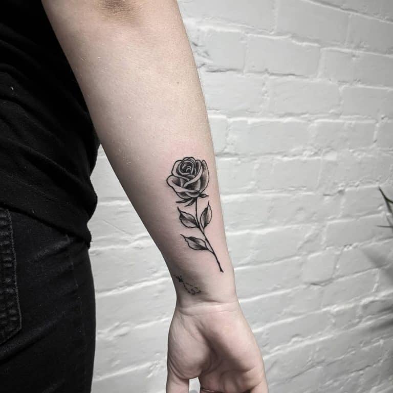 61 Amazing Black and White Rose Tattoo Ideas [2024 Guide]