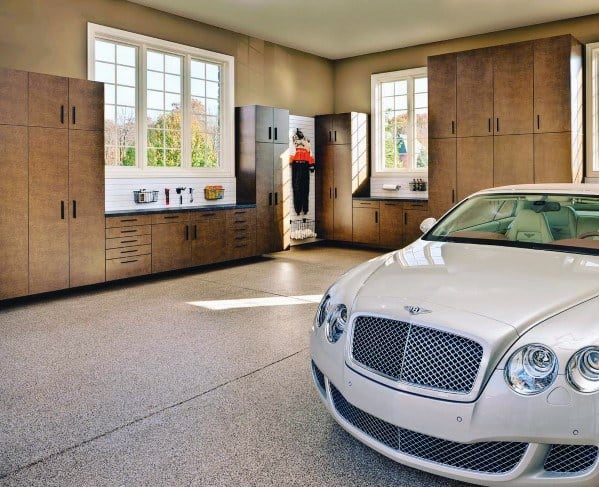 Simple Cabinets Ideas For Garage Walls