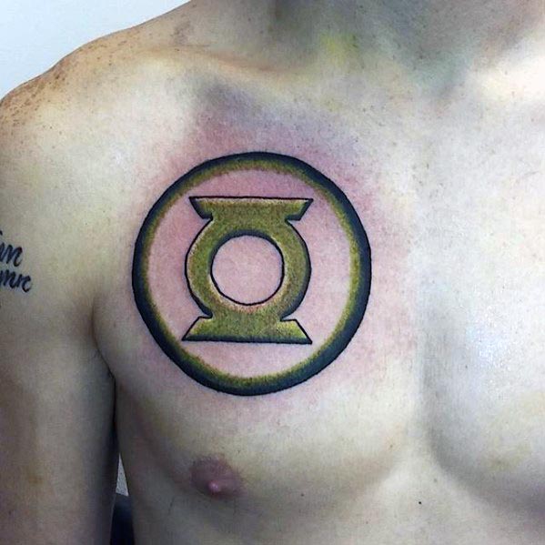 40 Heroic Green Lantern Tattoo Designs for Men [2023 Guide]
