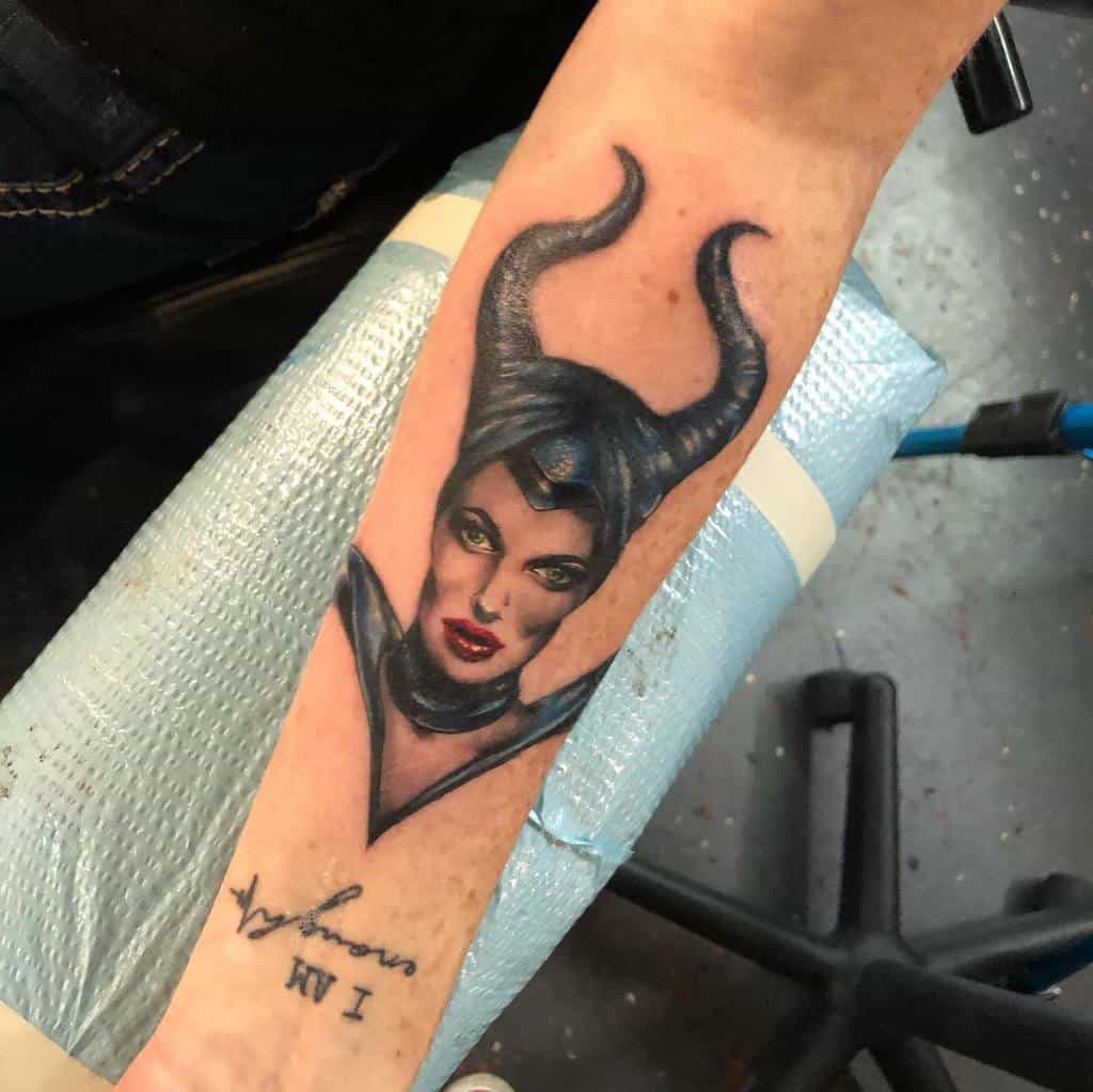 Simple Maleficent Tattoos Kaymezz.artistry