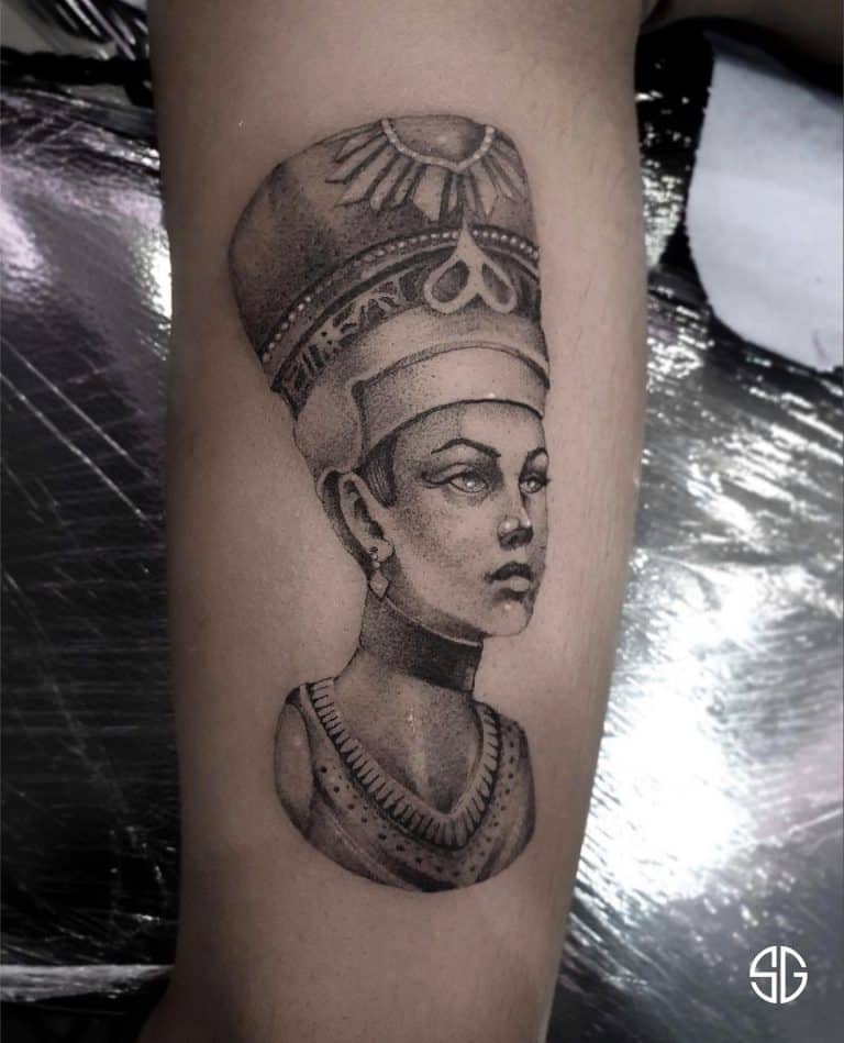 97 Memorable Nefertiti Tattoo Ideas