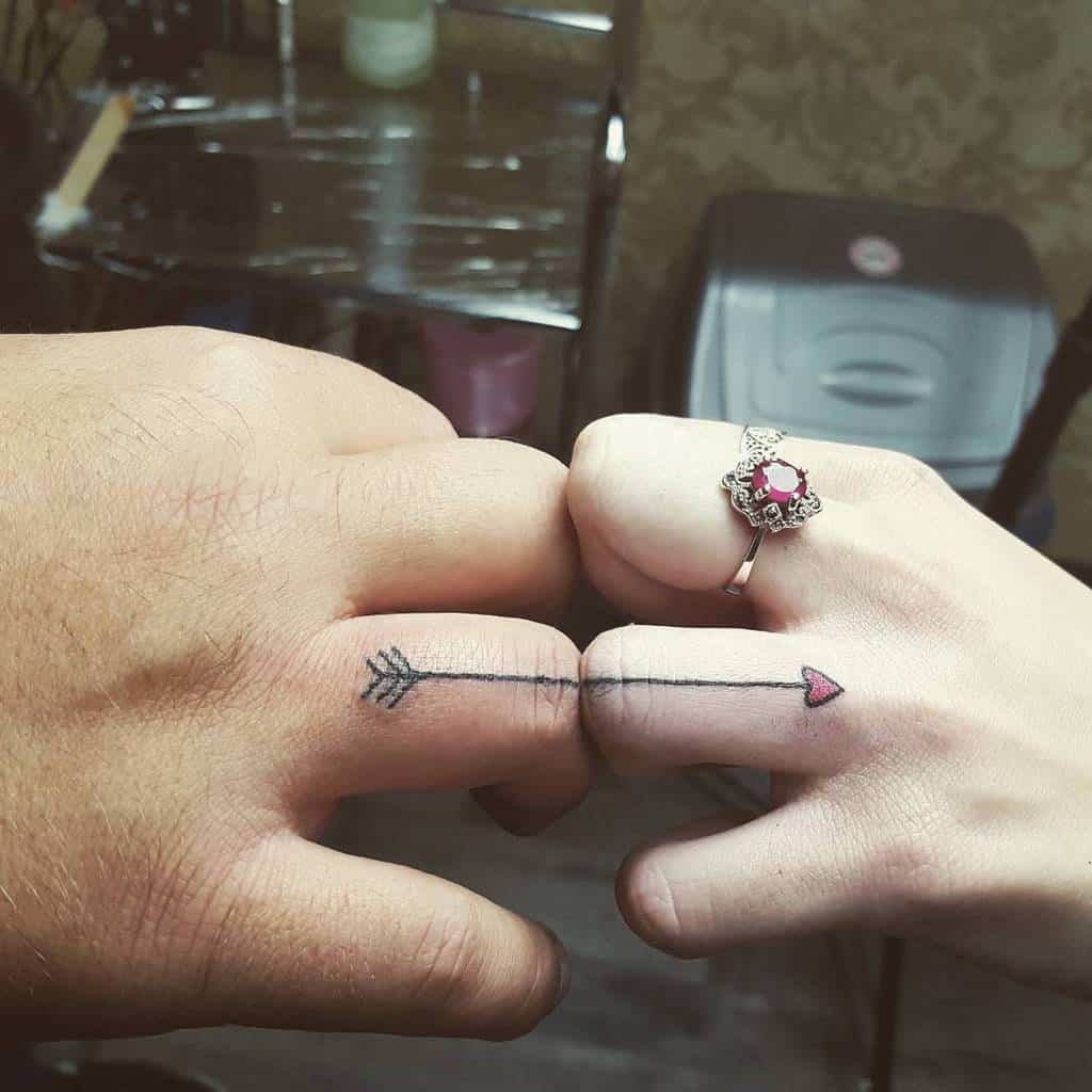 Simple Themed Wedding Ring Tattoo Samaraxsk Mgtattoo
