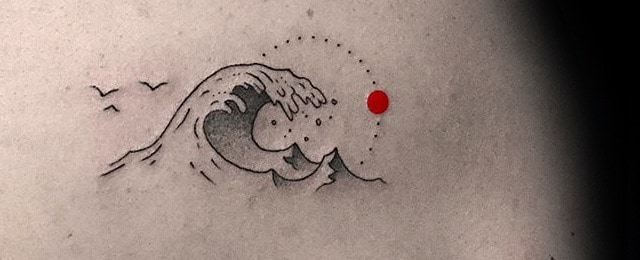 Top 43 Simple Wave Tattoo Ideas [2022 Inspiration Guide]