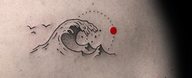 65 Aweinspiring Wave Tattoos With Meaning  Our Mindful Life