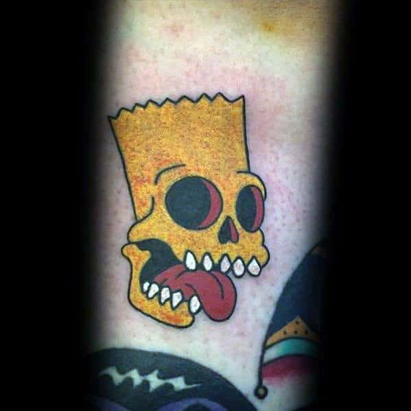 Simpsons Tattoo For Men